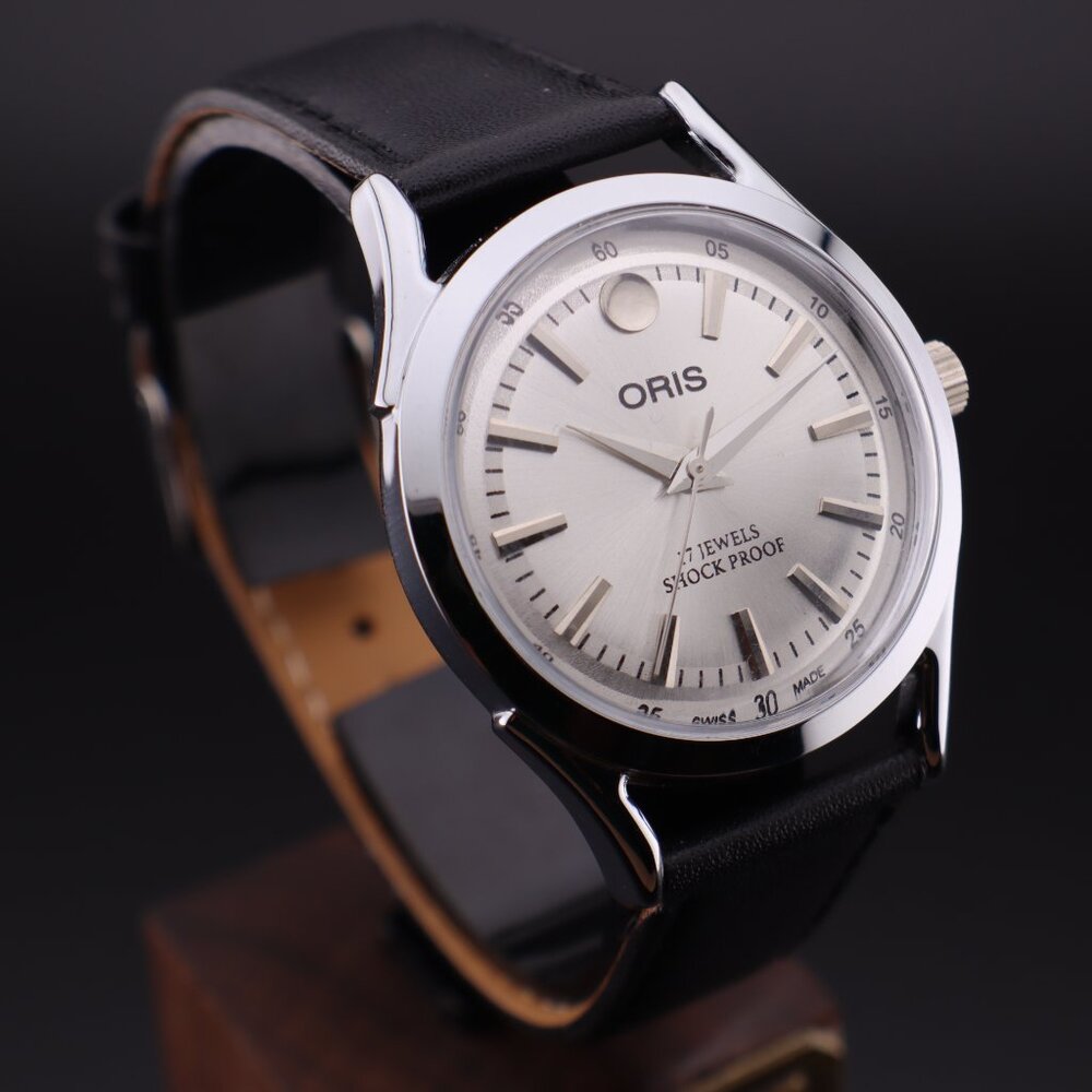Oris Vintage Swiss 17 Jewels Hand-Wound Mechanical Men's Watch - FREE SHIPPING